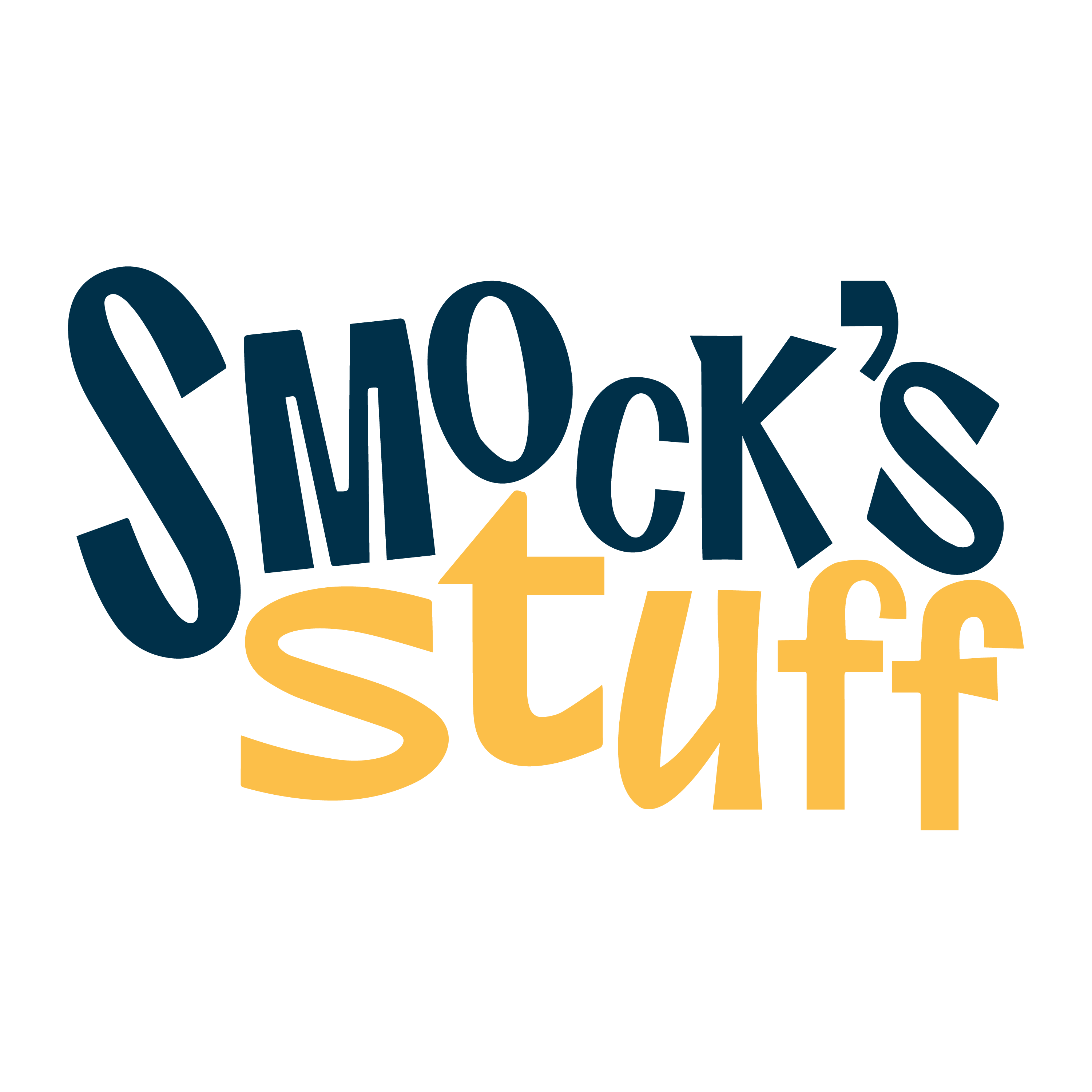 Smock’s Stuff Logos-06 Smock's Stuff Logo in Yellow and Blue